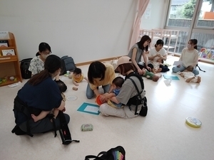 子育てサロン７月の様子・８月の予定