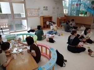 子育てサロン７月の様子・８月の予定