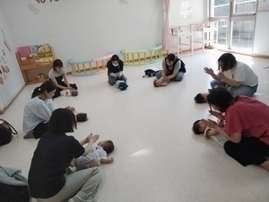 子育てサロン８月の様子・９月の予定