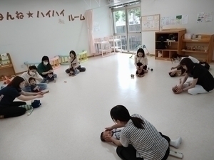 子育てサロン７月の様子・８月の予定