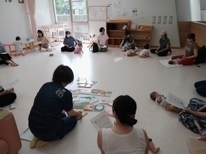 子育てサロン8月の様子・9月の予定