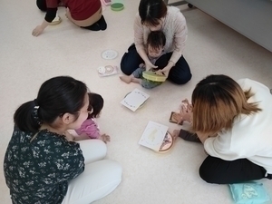 子育てサロン４月の様子・５月の予定