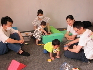 「子育てサロン」6月の様子・7月の予定