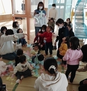 けやきひろば・みんな友達の時間 2月の様子・3月の予定