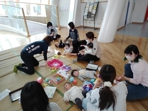 「けやきひろば・みんな友達の時間」4月の様子と5月の予定