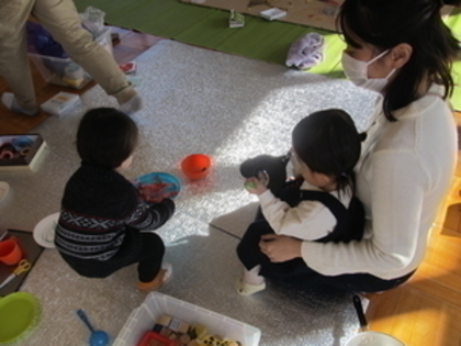 12月21日おひさまサロン「初めての場所」