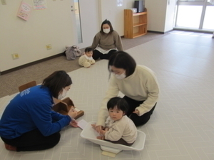 ２月２日ぐんぐんサロン「１才の誕生日は特別」