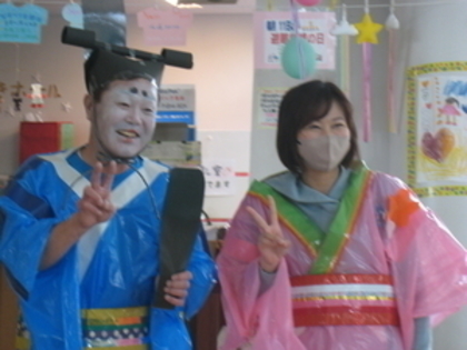 けやきホールにお内裏様が遊びに来たよ！