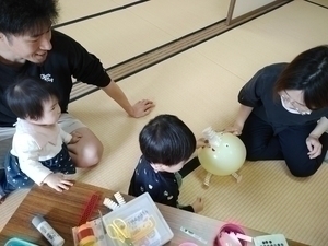 子育てサロン９月の様子・１０月の予定